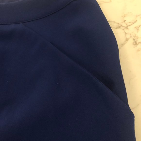 Royal Blue Tobi Skirt w/Angled Sides - Picture 5 of 6